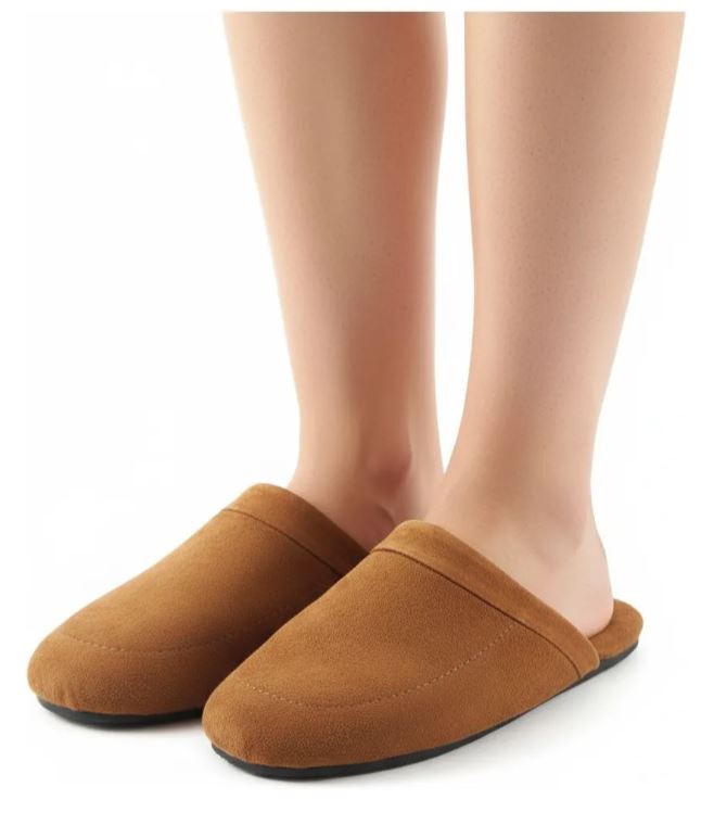 PANTUFLAS GAMUZA MUJER